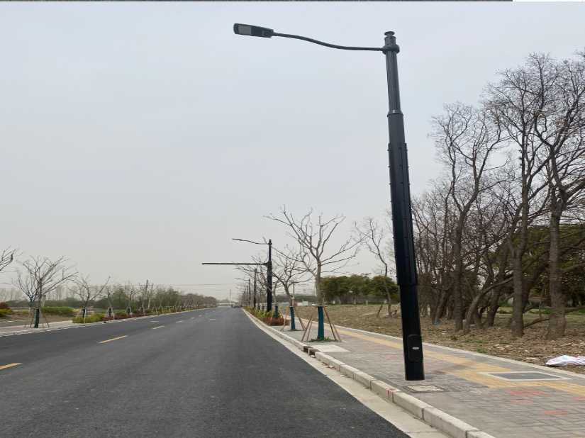 岳阳市上海综合杆 太阳能路灯工程